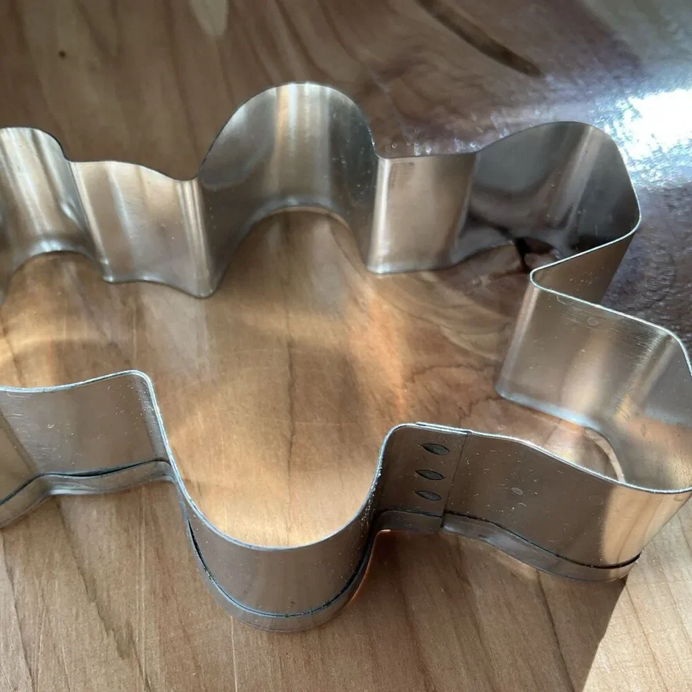 Large Metal Teddy Bear Cookie Cutter 4